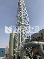 天津巴特瑞危廢項(xiàng)目（口徑DN1200mm,高25m)